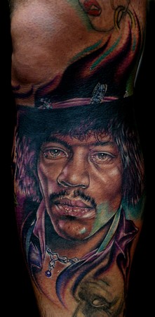 Tattoos - jimi hendrix